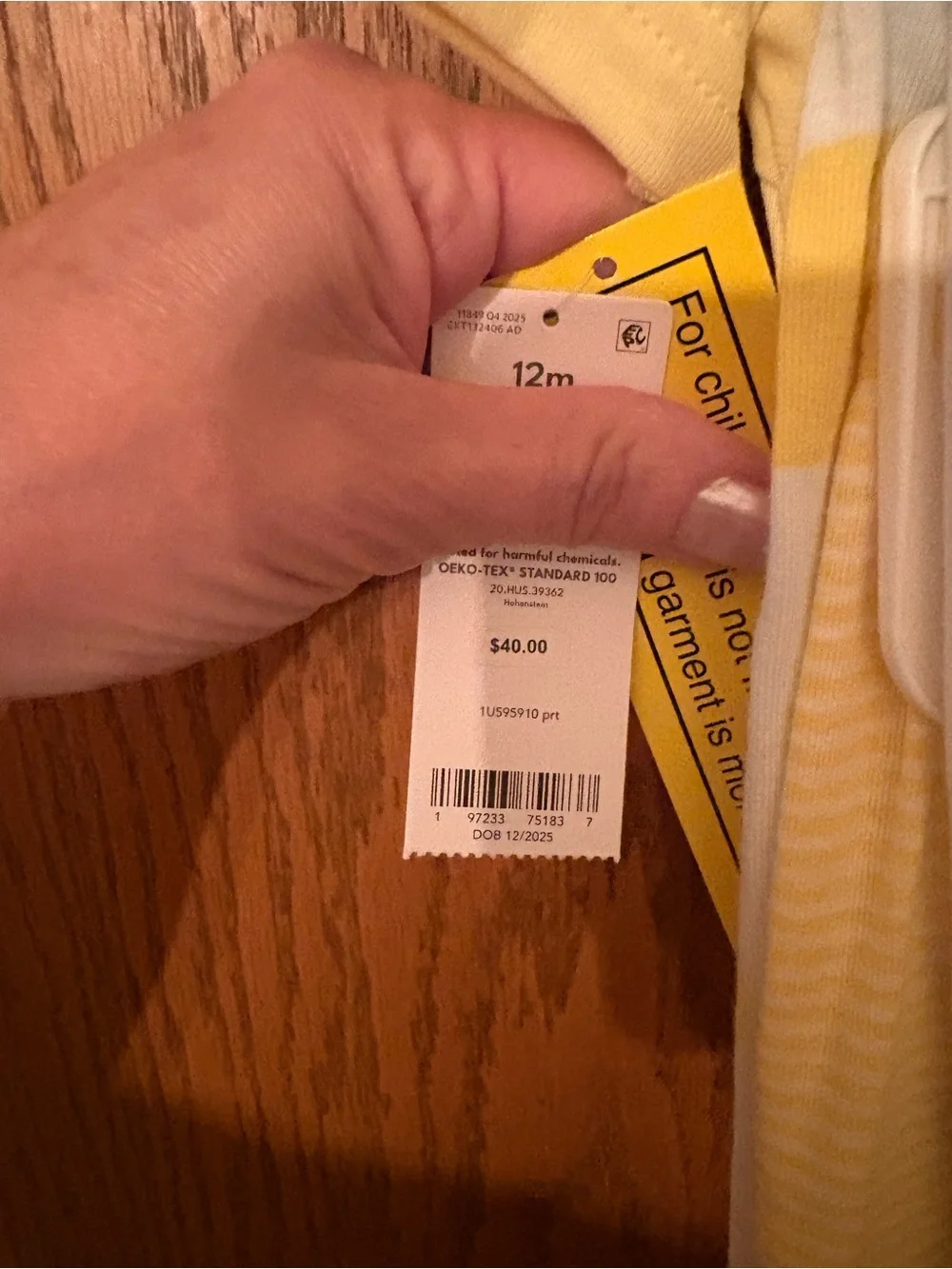 Carter's Yellow Lemon 4-Piece Set